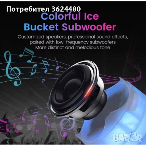  Светеща Ледарка с Музика и Светлини 4863, снимка 7 - Декорация за дома - 53309412