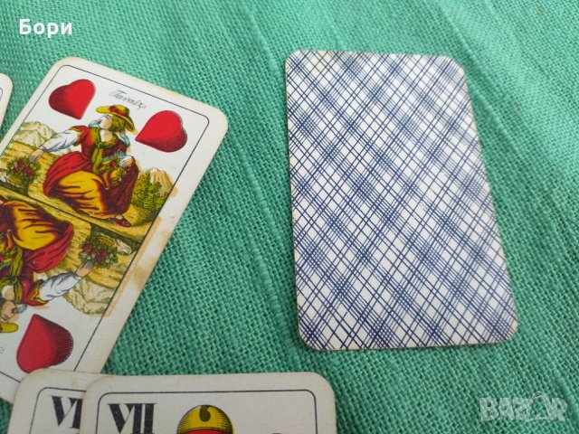 Стари карти 32 броя, снимка 4 - Карти за игра - 33467854