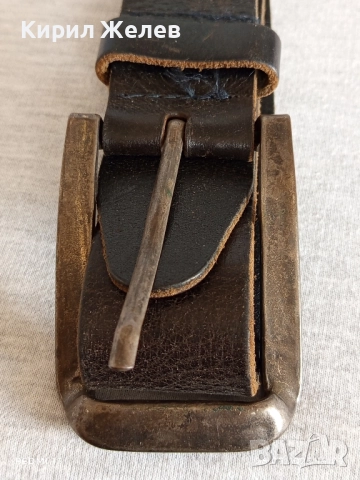Естествена кожа колан здрав винтидж стил 49389, снимка 2 - Колани - 51847438