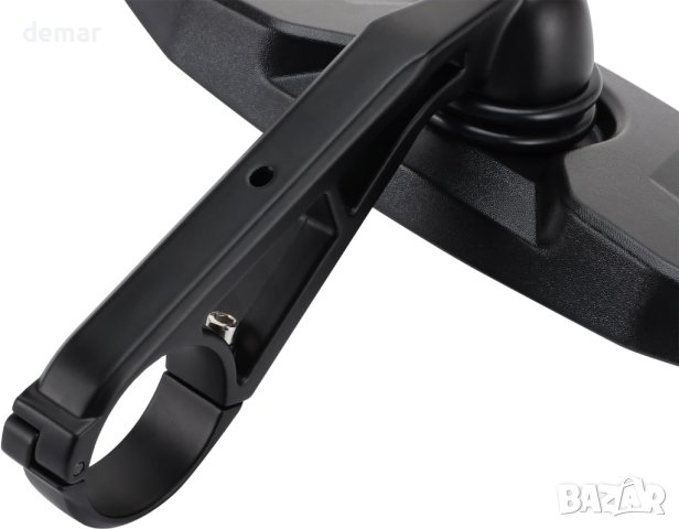 GOOFIT черно 1.75" централно странично огледало, снимка 3 - Части - 43168062