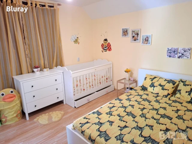 Детско креватче + матрак, снимка 7 - Бебешки легла и матраци - 51007842