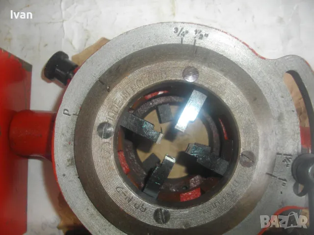 PROKOM ЗА РЕЗБИ НА ТРЪБИ ДО 2" ЦОЛА НОВА ПОЛСКА СТАРО КАЧЕСТВО ВИНТОНАРЕЗКА ВИНТОРЕЗ ПАФТА ПЛАШКА, снимка 8 - Други инструменти - 49453263
