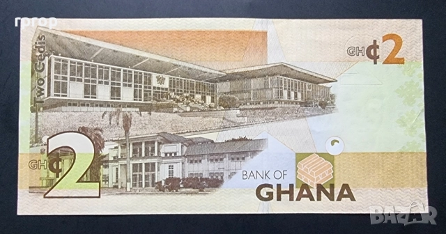 Гана . 2 и 5 седи. 2017 година. UNC., снимка 5 - Нумизматика и бонистика - 51873301