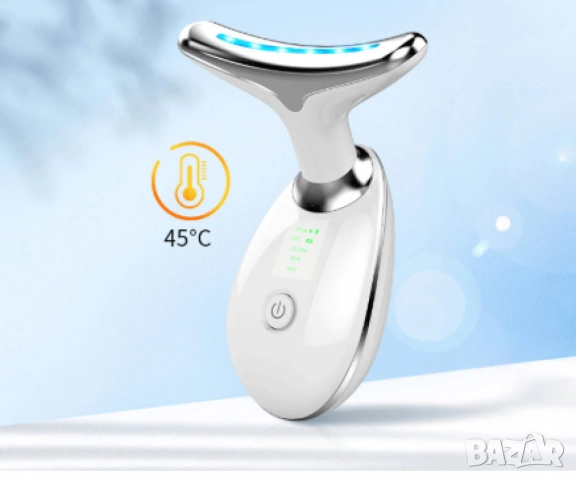 Многофункционален уред за лице и шия – лифтинг, масаж и грижа против стареене, снимка 6 - Други - 52098117