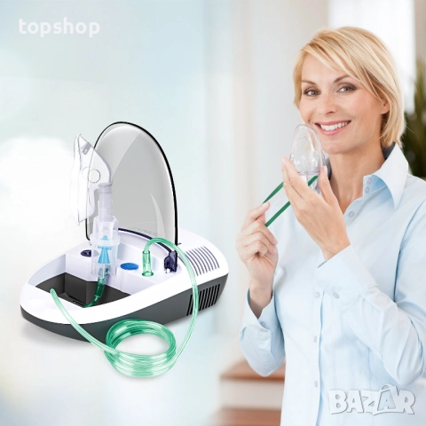Чисто нова Компактна компресорна небулизаторна система CN680 , снимка 3 - Друга електроника - 52041407