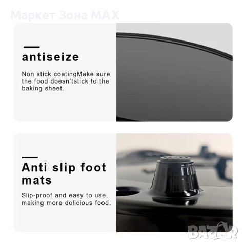 Електрически уред за палачинки и ролки яйца – 30 см, незалепващо покритие, снимка 4 - Други - 52893268