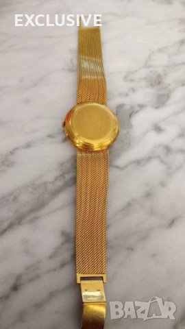 Златен Швейцарски часовник   Ogival  18к злато, снимка 2 - Мъжки - 43145687