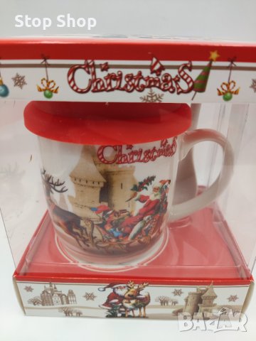 Термо коледна чаша 15х13х10, снимка 3 - Чаши - 43017998