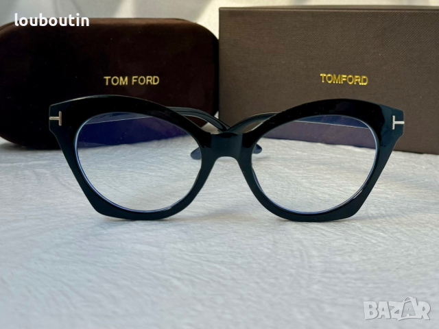 TOM FORD дамски диоптрични рамки очила за компютър котка, снимка 6 - Слънчеви и диоптрични очила - 44864314