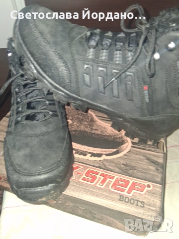 Мъжки боти с цип отстрани и противоплъзгаща подметка, снимка 4 - Мъжки боти - 52964295