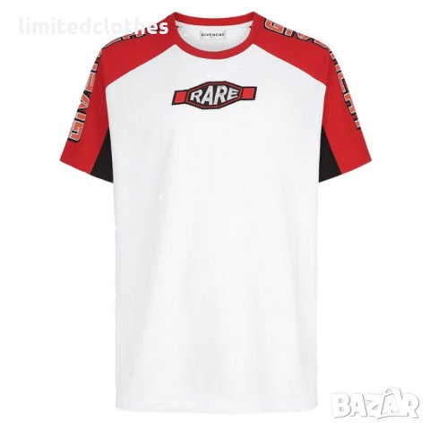 GIVENCHY Rare Three Tone Logo Мъжка Тениска size S