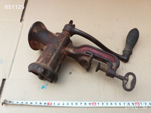 работеща немска месомелачка , снимка 7 - Антикварни и старинни предмети - 32655702