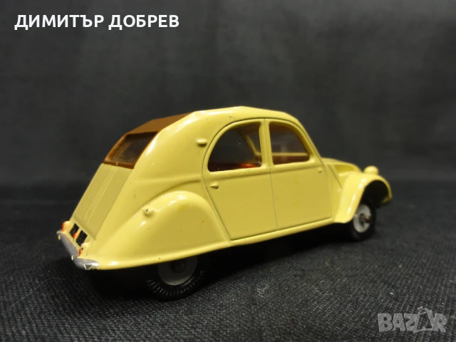 1/43 DINKY ATLAS CHINA CITROEN 2CV МЕТАЛНА КОЛИЧКА, снимка 4 - Колекции - 51008874