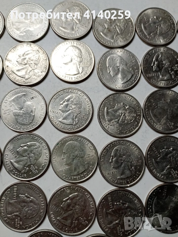 САЩ МОНЕТИ 1/4 КУОРТЪР ДОЛАР , снимка 8 - Нумизматика и бонистика - 53441743