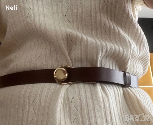 Колани естествена кожа и колан с дантела-12 и 20лв, снимка 6 - Колани - 49326236