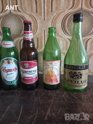 ЛОТ Ретро бутилки, снимка 4 - Антикварни и старинни предмети - 53582745