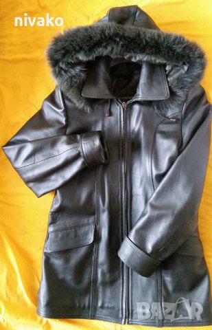 Продавам дамско българско кожено яке 