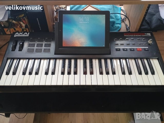 миди клавиатура Akai synthstation 49, снимка 5 - Синтезатори - 52536175