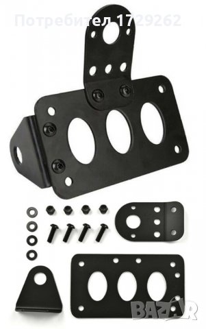 Стойка за номер на мотор чопър бобър , снимка 2 - Аксесоари и консумативи - 38540742