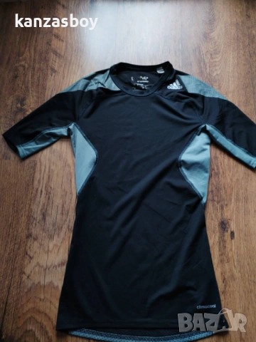 adidas TECHFIT COMPRESSION - страхотна мъжка тениска S, снимка 6 - Тениски - 53204212