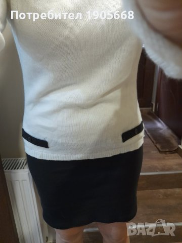 Черно - бяла рокля № 40/42