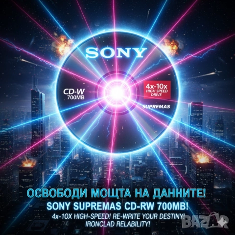 cd-rw sony 700mb 4x-10x high sped