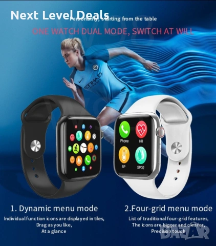 ⌚️ Смарт часовник, създаден специално за iPhone!, снимка 3 - Смарт часовници - 53485929