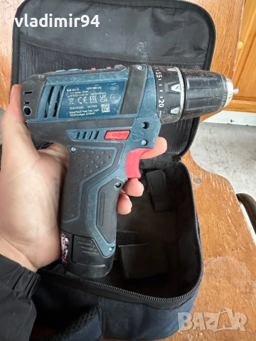 Bosch GSR 12V-15 винтоверт, снимка 4 - Винтоверти - 52898678