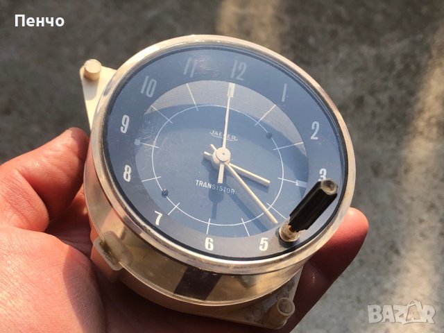 стар авто часовник "JAEGER" - 1965/70г. - ретро, снимка 13 - Антикварни и старинни предмети - 43786112