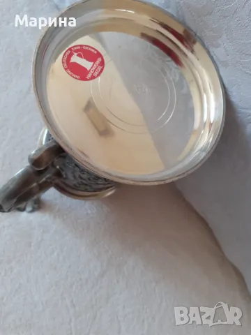 Халба от калай, 600 мл.,18,5 см, Antik * Vintage #49, снимка 10 - Антикварни и старинни предмети - 47984964