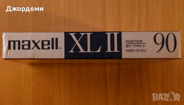 Аудио касети (аудио касета) Maxell XL II 90 chrom, снимка 3 - Аудио касети - 37464550
