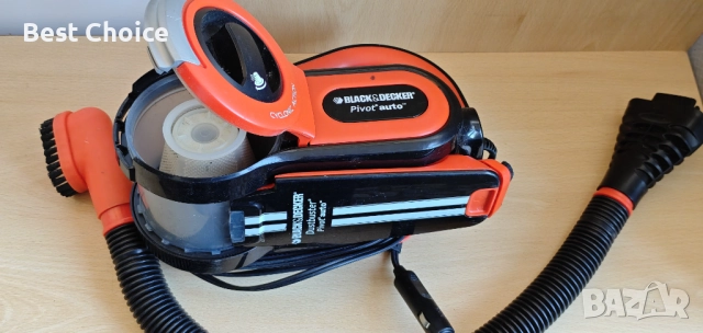 Автомобилна прахосмукачка Black & Decker Dustbuster Pivot Auto. , снимка 6 - Аксесоари и консумативи - 52775128