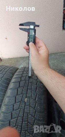 195/65/15 gislaved eurofrost 6 dot 2017 6.2 мм протектор, снимка 2 - Гуми и джанти - 40797262