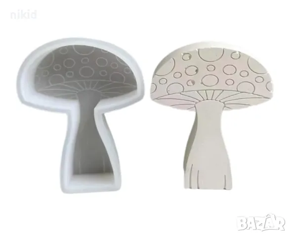 Висока Гъба дълбок силиконов молд форма фондан смола шоколад гипс свещ