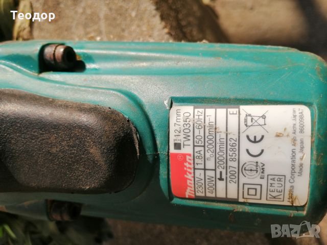 Гайковерт makita, снимка 11 - Винтоверти - 27325744