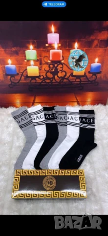 чорапи в кутия  adidas nike off white victorias secret tommy hilfiger gucci fendi balenciaga adidas, снимка 7 - Дамски чорапи - 50776197