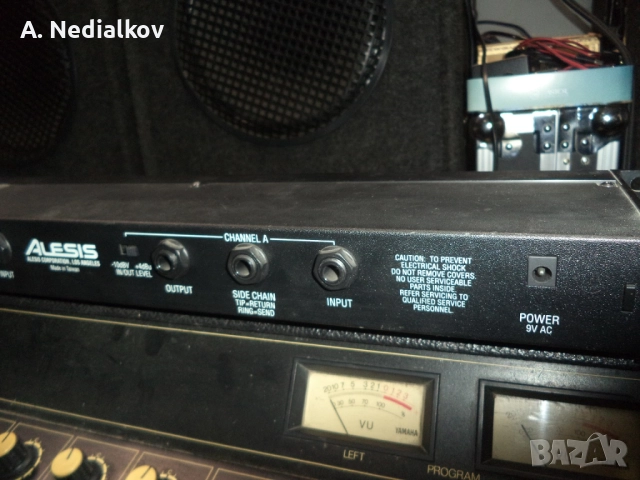 Alesis 3630 dual compressor,limiter,gate, снимка 6 - Ресийвъри, усилватели, смесителни пултове - 52917653