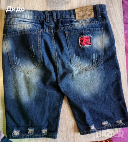 Мъжки къси дънки Н:34/36, снимка 3 - Къси панталони - 50780076