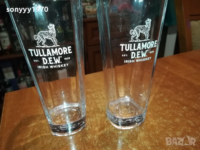 tullamore dew-2бр високи чаши 0211251730, снимка 13 - Колекции - 52265358
