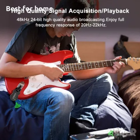 LEKATO Безжична система за китара , снимка 5 - Струнни инструменти - 49676388