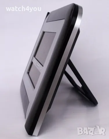  ДИГИТАЛЕН СТЕНЕН ЧАСОВНИК С ТЕМПЕРАТУРА.ЕЛЕКТРОННИ СТЕННИ ЧАСОВНИЦИ.БЕЗШУМЕН ПЛАВЕН МЕХАНИЗЪМ. ТОП, снимка 6 - Стенни часовници - 47813988