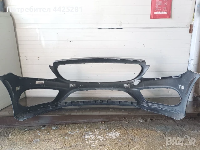 предна броня Mercedes W205, C205 AMG sedan, coupe 2014-2019 г . #1047V, снимка 4 - Части - 51075715