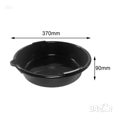 Вана за масло, 6,5л., черен, снимка 4 - Аксесоари и консумативи - 37583591