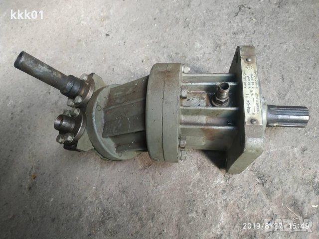 Помпа-хидромотор тип НПА-64, снимка 2 - Резервни части за машини - 34601030