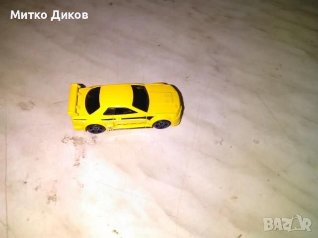 Hot Wheels Nissan Skyline GT-R R32 Yellow Rare Car Vehicle Toy Black Tires колекционерска количка