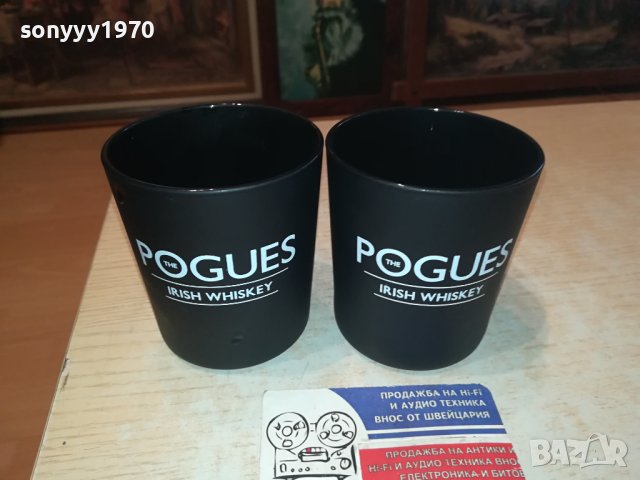 ЧЕРНИ ЧАШИ ЗА УИСКИ 2БР 1312231033, снимка 3 - Чаши - 43391214