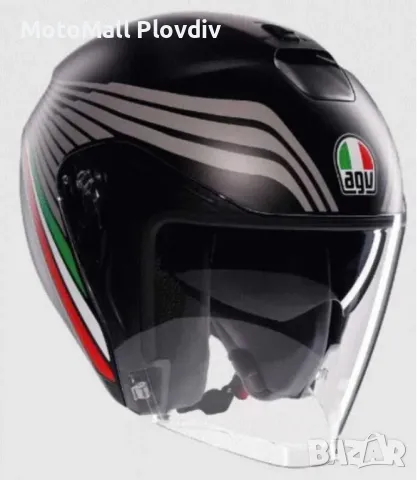 Каска за скутер AGV IRIDES, снимка 3 - Аксесоари и консумативи - 49273318