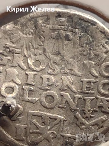 Сребърна монета 3 гроша 1592г. Сигизмунд трети ПОЛША 13709, снимка 9 - Нумизматика и бонистика - 43000901