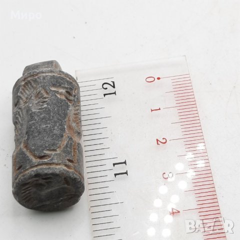 РЕПЛИКА МЕДАЛЬОН ДРЕВЕН БЛИЗКОИЗТОЧЕН ПЕЧАТ АМУЛЕТ ПЕЧАТ ГЕМА, снимка 6 - Антикварни и старинни предмети - 38795344