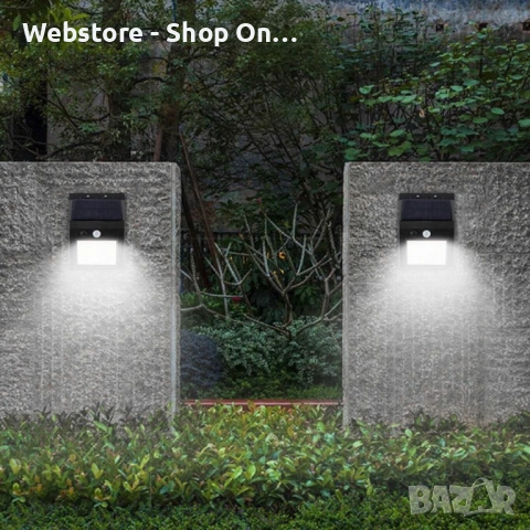 Градинска соларна лампа с 2,5-метров кабел H LED16, снимка 6 - Соларни лампи - 53582618